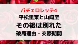 バチェロレッテ4その後｜平松里菜と山﨑至は別れた！破局理由や交際期間を調査！